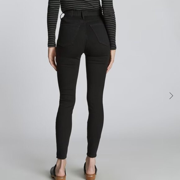 NWT Everlane the high rise skinny jean in black size 26 regular - Picture 2 of 7